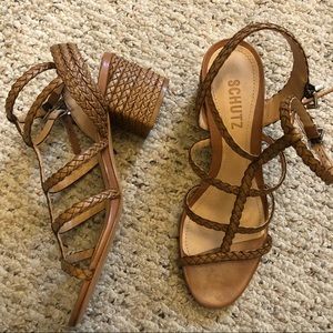 NWT Schutz Leather Heels